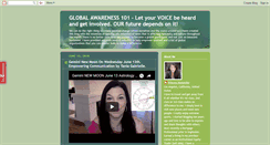 Desktop Screenshot of globalawareness101.org